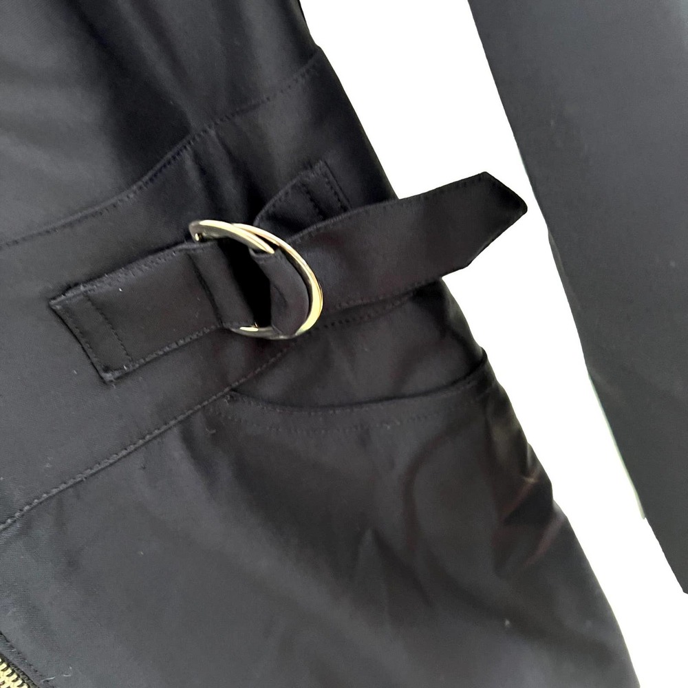 Carolina Ritzler Paris Tina Navy Blue Zip Front Jumpsuit French SZ 36 US 4 NWOT - Picture 5 of 12